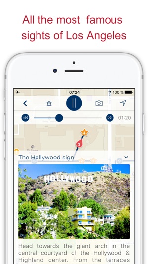 Los Angeles - my travel guide to sights & map USA(圖2)-速報App