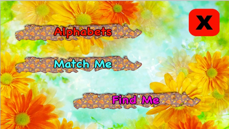 Flowers Flash Cards - Fruits And Vegetables Name Learning Game for your Kids