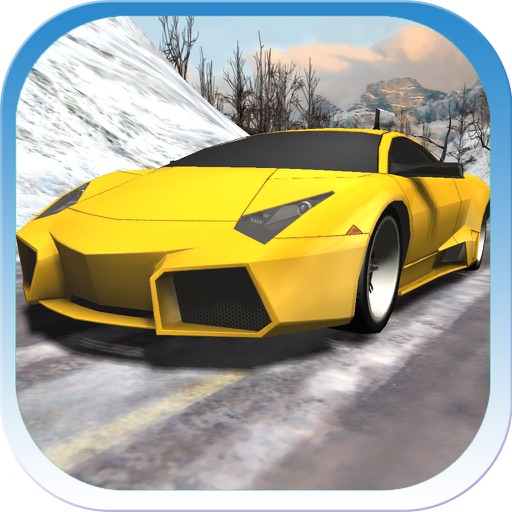 Car Racing Winter icon