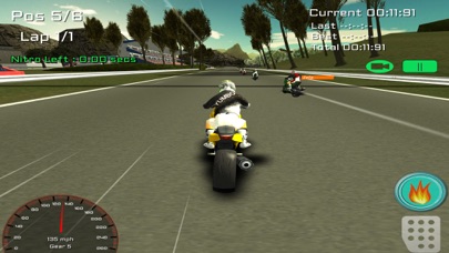 Screenshot #1 pour Motorbike Racing - la course