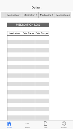 ‎Headache Log Screenshot