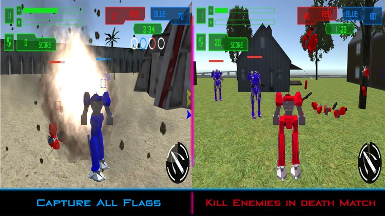 Robo War - Metal Robots Fight screenshot-4