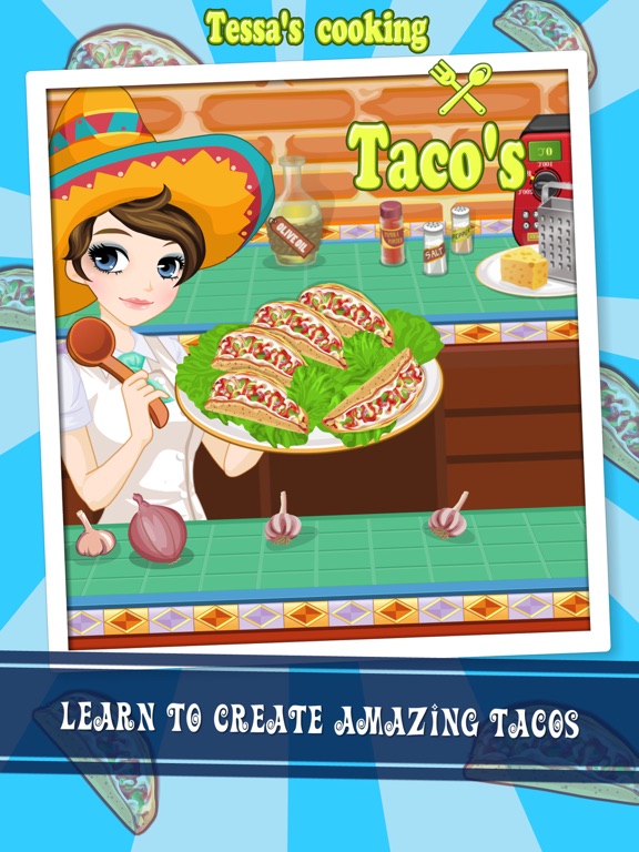 Screenshot #4 pour Tessa’s Taco’s - apprendre à faire vos recette dans ce jeu de cuisine pour les enfants