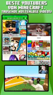 youtubers twitchers minecraft edition iphone bildschirmfoto 1