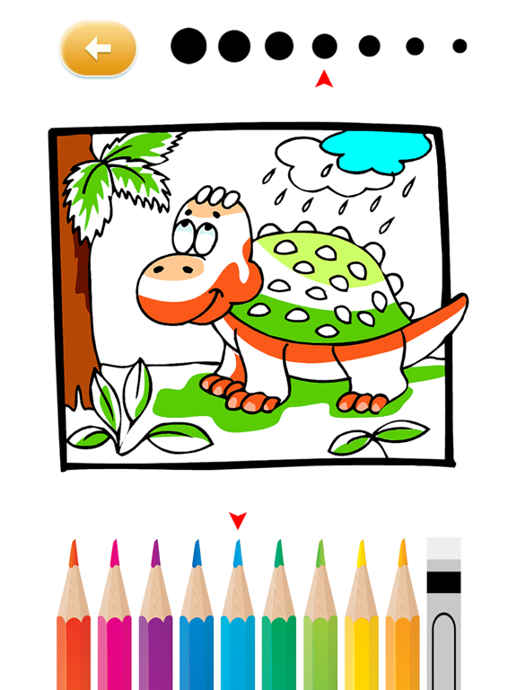 Screenshot #6 pour Jeux Coloriage Magique de Dinosaure pour Bébé Enfants Éducatifs Apprendre