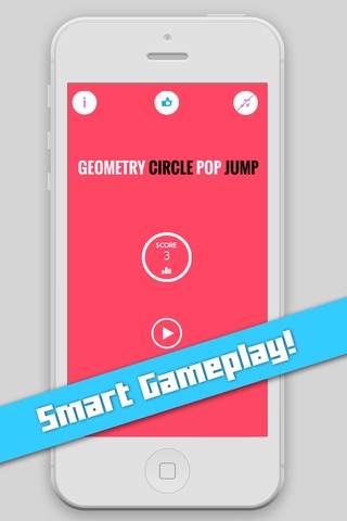 Geometry Circle Pop Jump screenshot 2