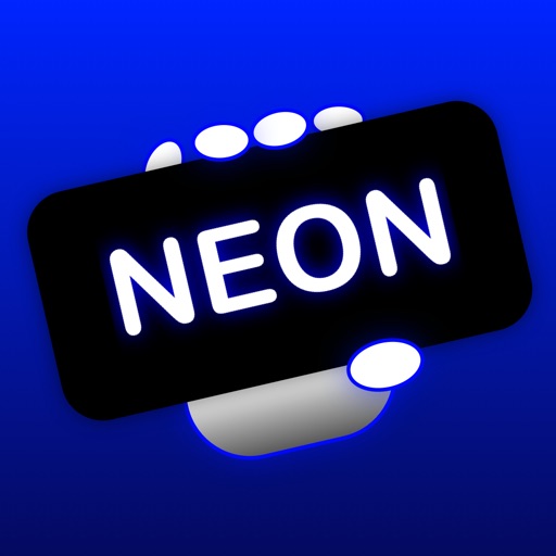 Neon: Big Text Icon