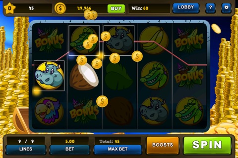 Monkey In The Middle Slots screenshot 2