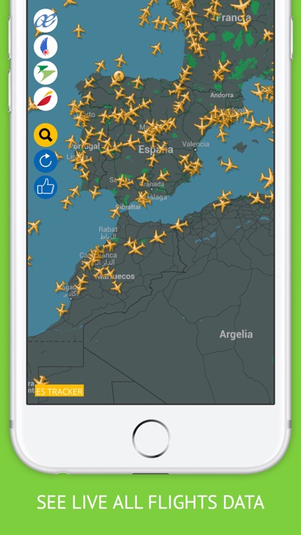 Spain Flights : Iberia, Air Europa, Easyjet Flight Tracker & Air Radar