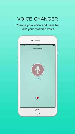 Game screenshot Voice Changer Effect - Speak to Recorder and Play Sounds Free hack