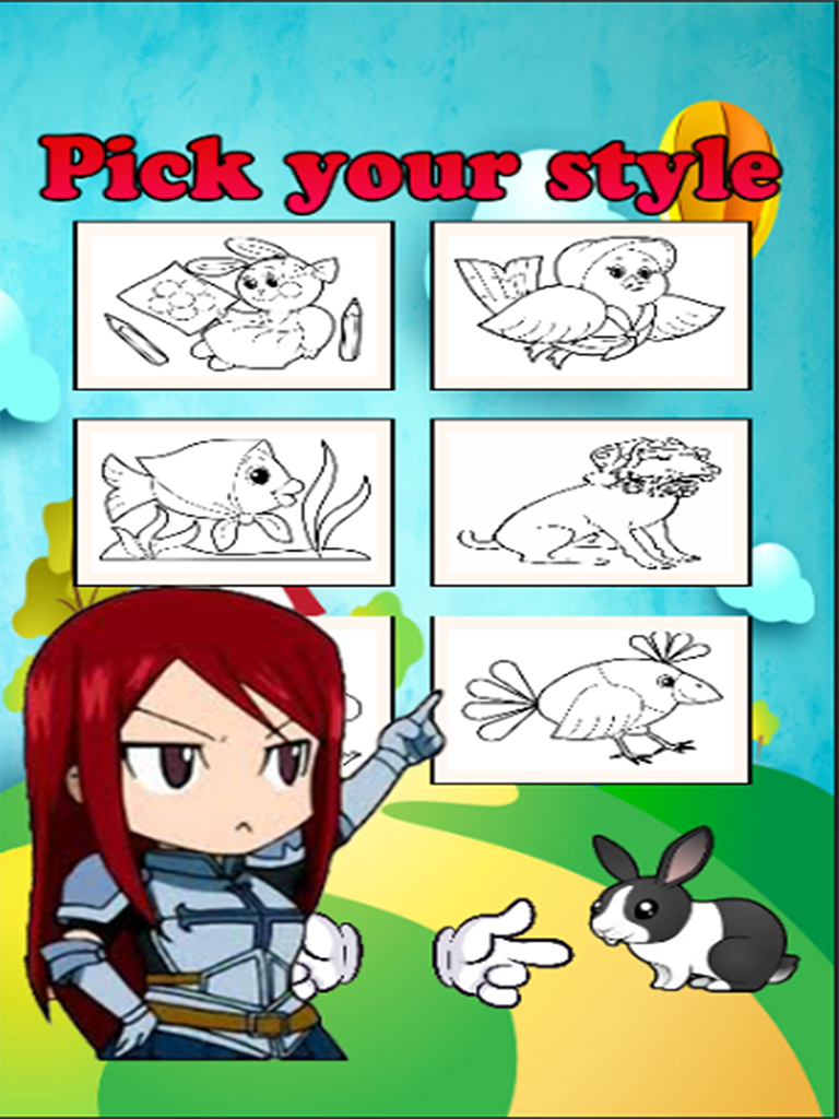 Cute Pet Paint and Coloring Book Learning Skill - Fun Games Free For Kids screenshot 7