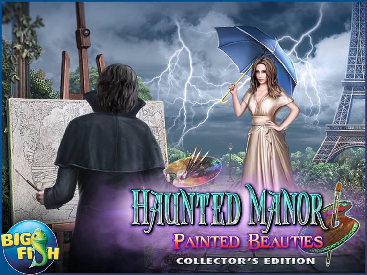 Haunted Manor: Painted Beauties HD - A Hidden Objects Mystery (Full) screenshot-4