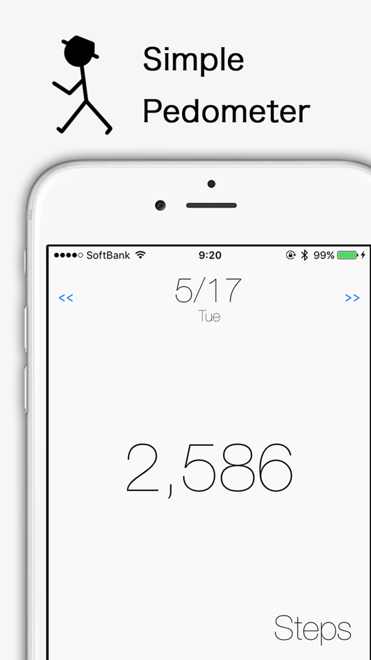 Pedometer for M7/M8/M9 - Steps with Widget - 1.5.4 - (iOS)