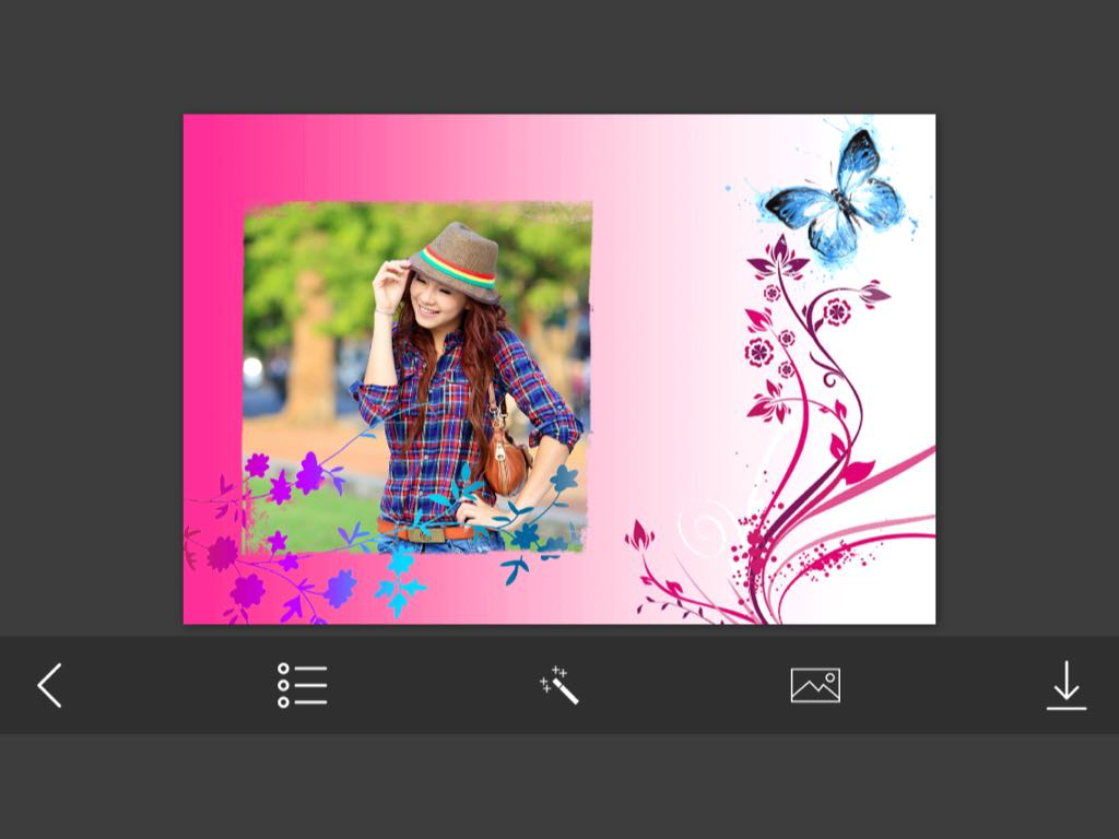 Abstract Photo Frames - Instant Frame Maker & Photo Editor