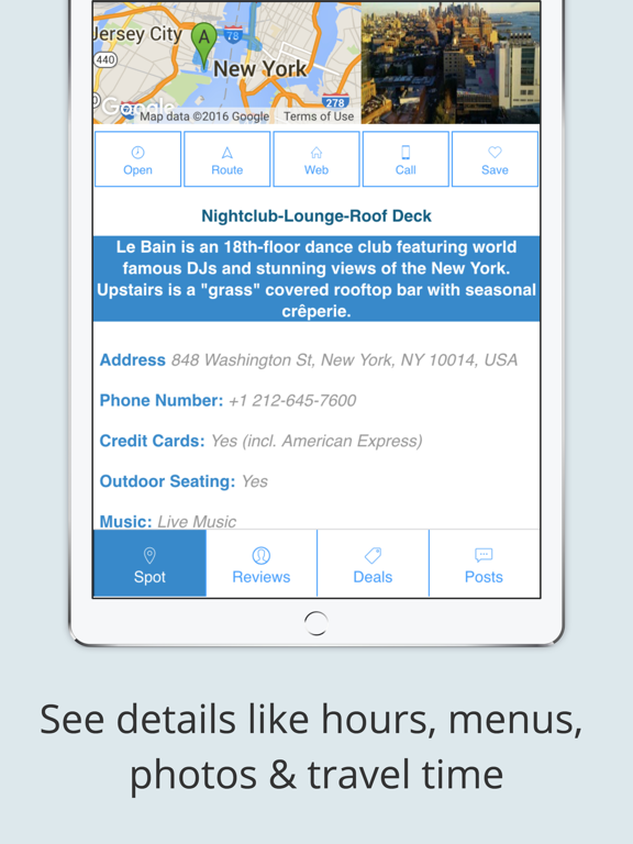 Screenshot #5 pour SpotList - Find and take a closer look at your favorite spots