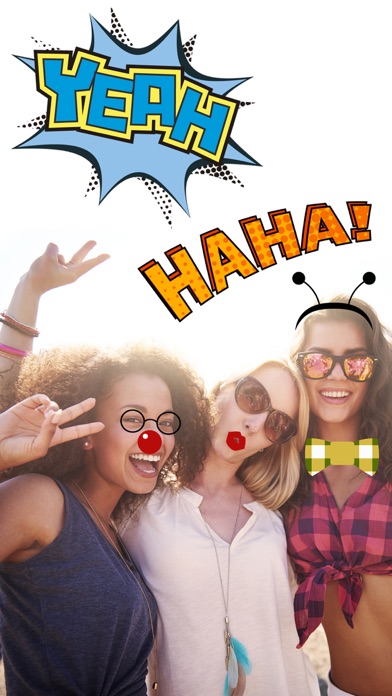Screenshot #2 pour sticker éditeur emoji photo Meme - Transformez vos photos en bande dessinée