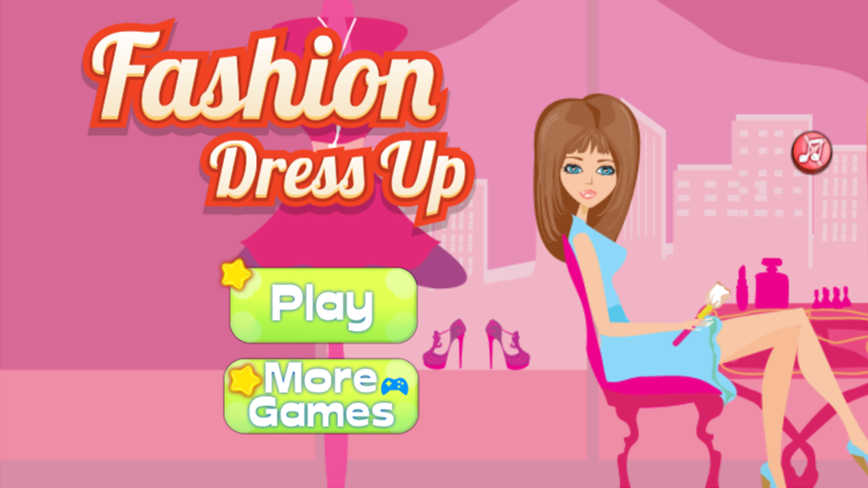 Fashion Dress Up - Girl Salon, Makeup, Dress Up - 1.1 - (iOS)