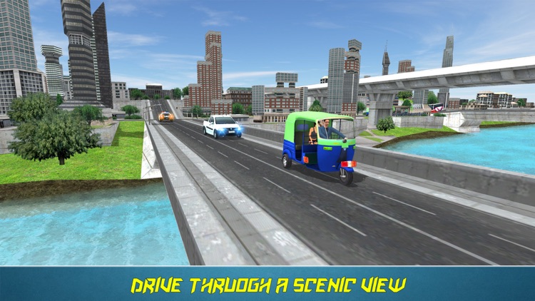 Tuk Tuk Auto Rickshaw Driving screenshot-3