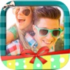 Icon Birthday frames for photos - collage and image editor