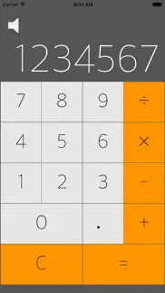 calculator - free calculator iphone screenshot 1