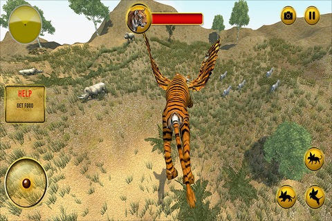 Flying Tiger - Wild Simulator screenshot 4