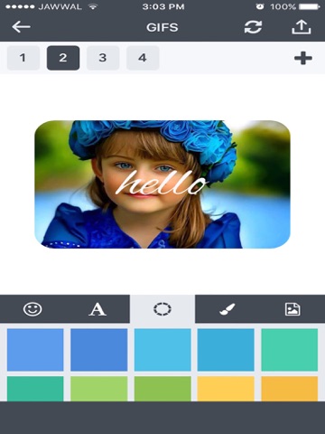 Screenshot #6 pour انشاء جي آي إف مع ملصقات