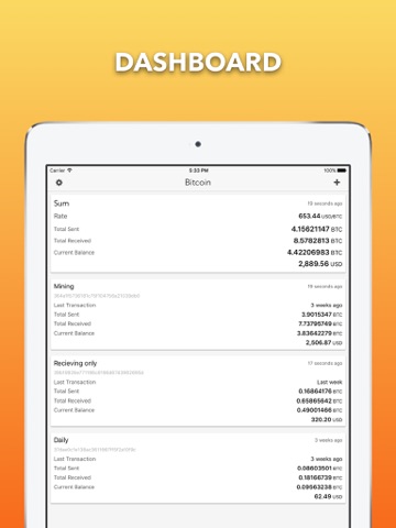 Screenshot #4 pour Bitcoin address viewer