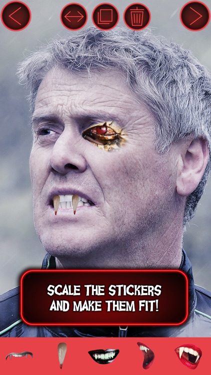 Vampire Camera Photo Editor - Deceit People with Gloomy & Dreadful Mockery Disguise screenshot-3