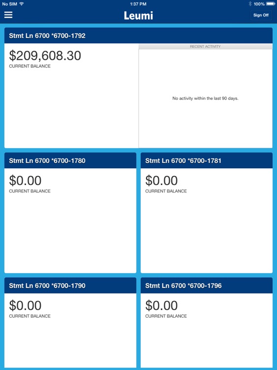 Leumi Mobile for iPad