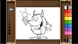 Game screenshot monster coloring book lite - My Apps Colorings Books For Kids Free hack