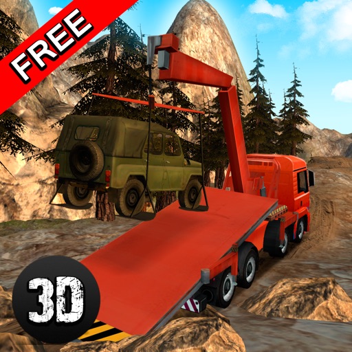 Tow Truck Simulator: Offroad Car Transporter icon