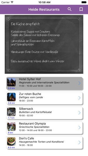 Heide Restaurants