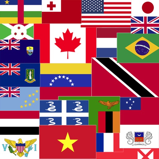 National Country Flags of The World Map Quiz