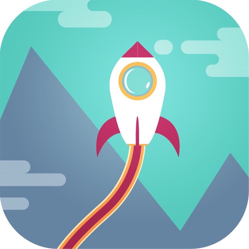 Mini Rocket Cute Space Trip icon