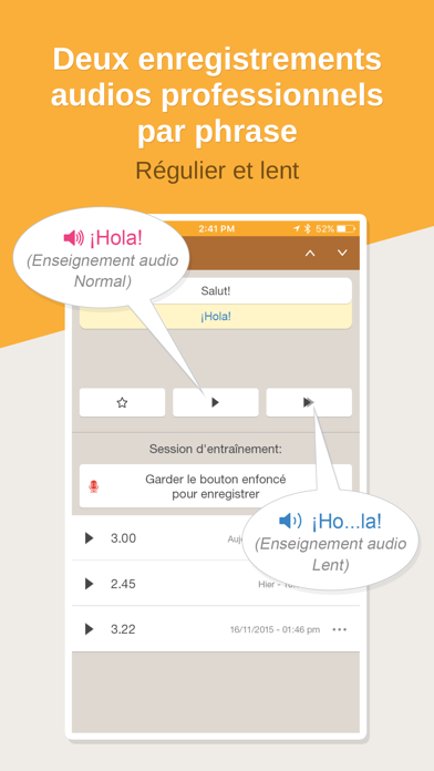 Screenshot #2 pour Guide de Conversation en Espagnol: Hello Pal