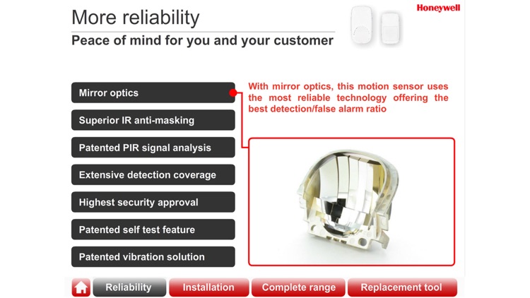 Honeywell Motion Sensors