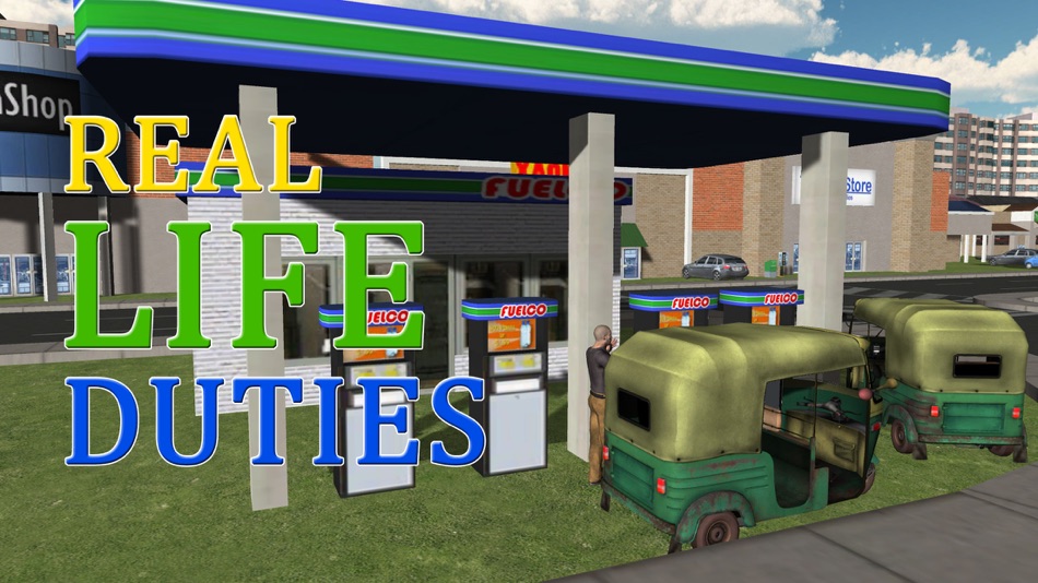 #4. Tuk Tuk Simulator – Extreme driving & parking simulator game (iOS) 来自: Ali Bokhari
