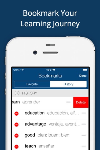 Spanish English Dictionary Appのおすすめ画像5