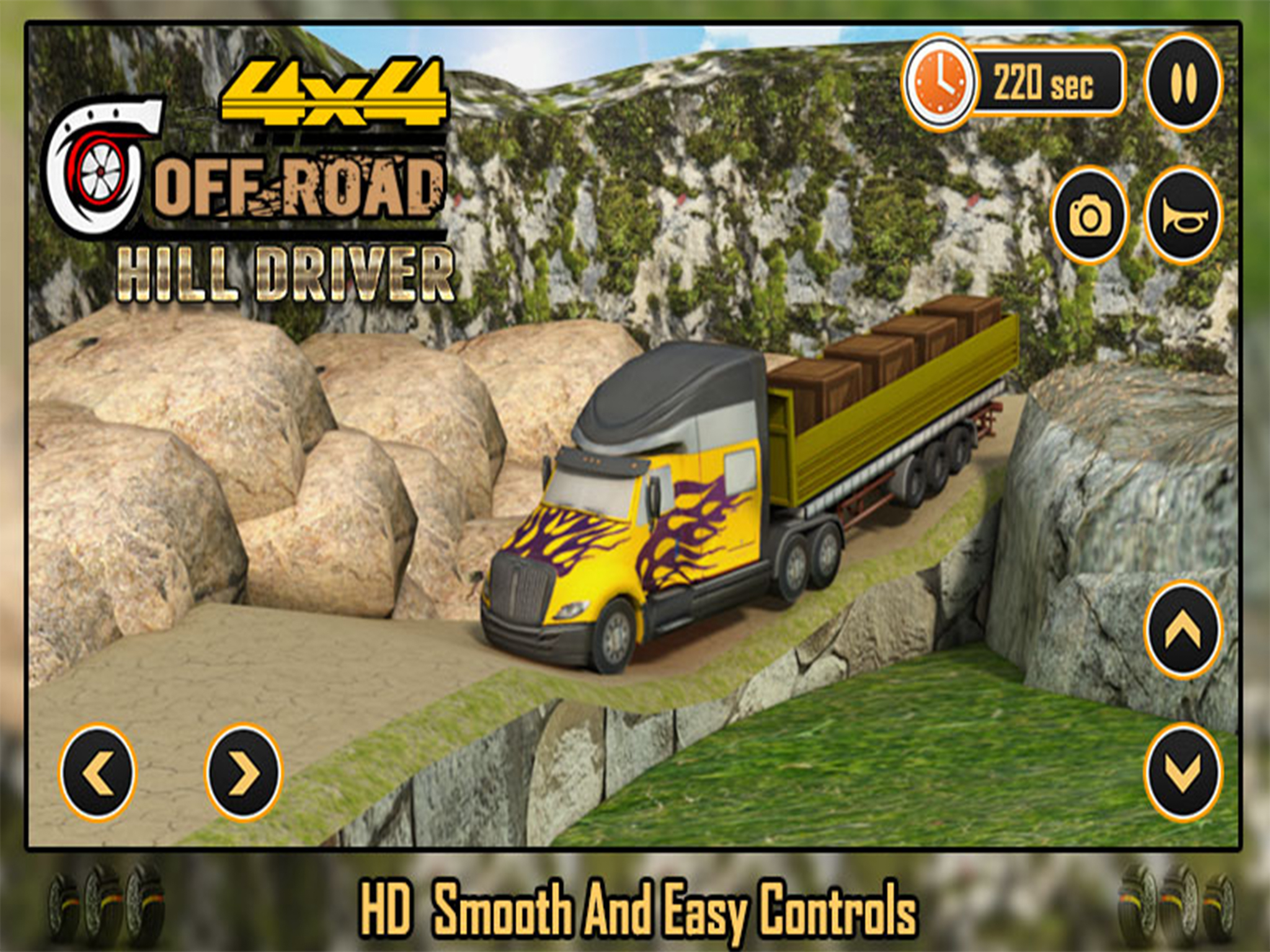 Extreme Off-Road Hill Truck Driver 3D: Legend Trucker screenshot 7
