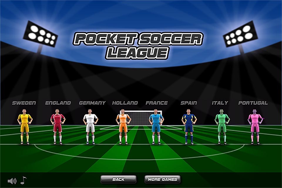 Pocket Soccer League － the Best Finger Soccer Game screenshot 2
