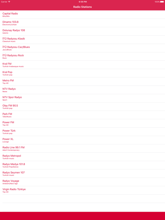 Screenshot #4 pour Radio Turkey FM - Streaming and listen to live Turkish online music and news show