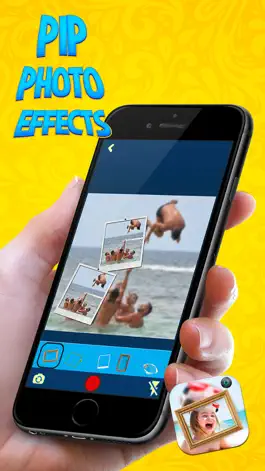 Game screenshot PIP фото эффекты - Кадр в кадре камера и красивые рамки mod apk
