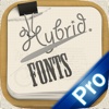 Hybrid Fonts Pro - ⒻⓊⓃ Looking Text Fonts for Any Social Apps - The Coolest Message Wrapper