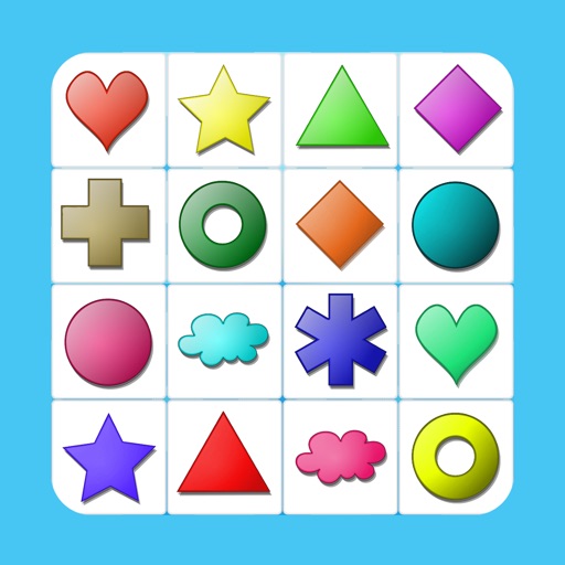 Shape Memory Match Icon