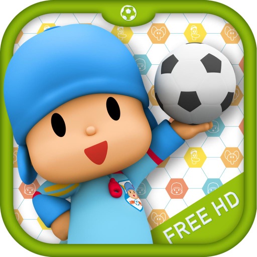 Talking Pocoyo Football HD Free Icon