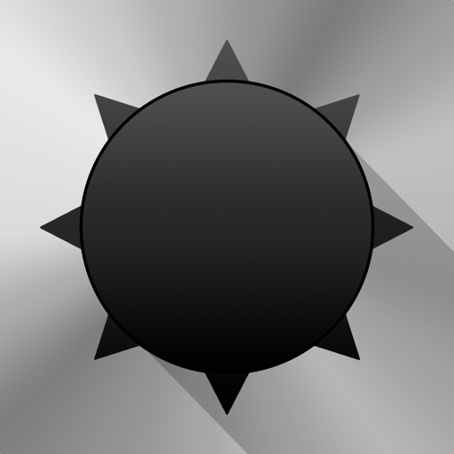 Minesweeper. Black Icon