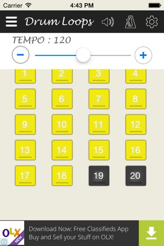 Musical Drum Loops screenshot 3