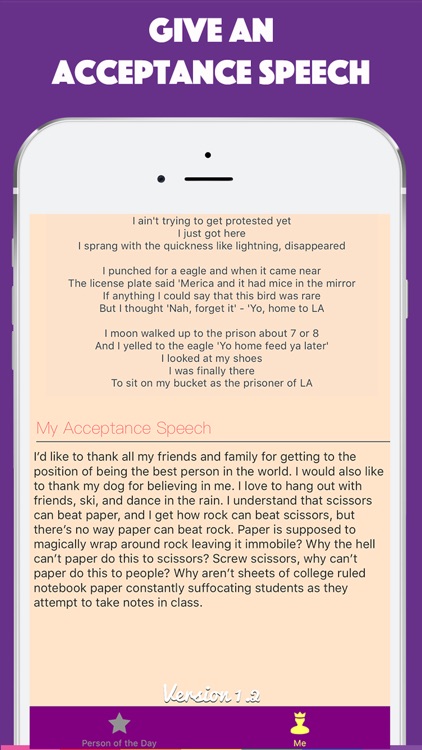 Person of the Day screenshot-3