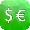 Currency: Convert Foreign Money Exchange Rates for Currencies from USD Dollar into EUR Euro icon