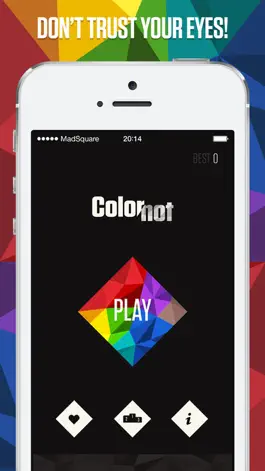 Game screenshot ColorNot - Deceive your eyes mod apk